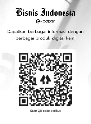 Scan QR Code Bisnis Indonesia e-paper